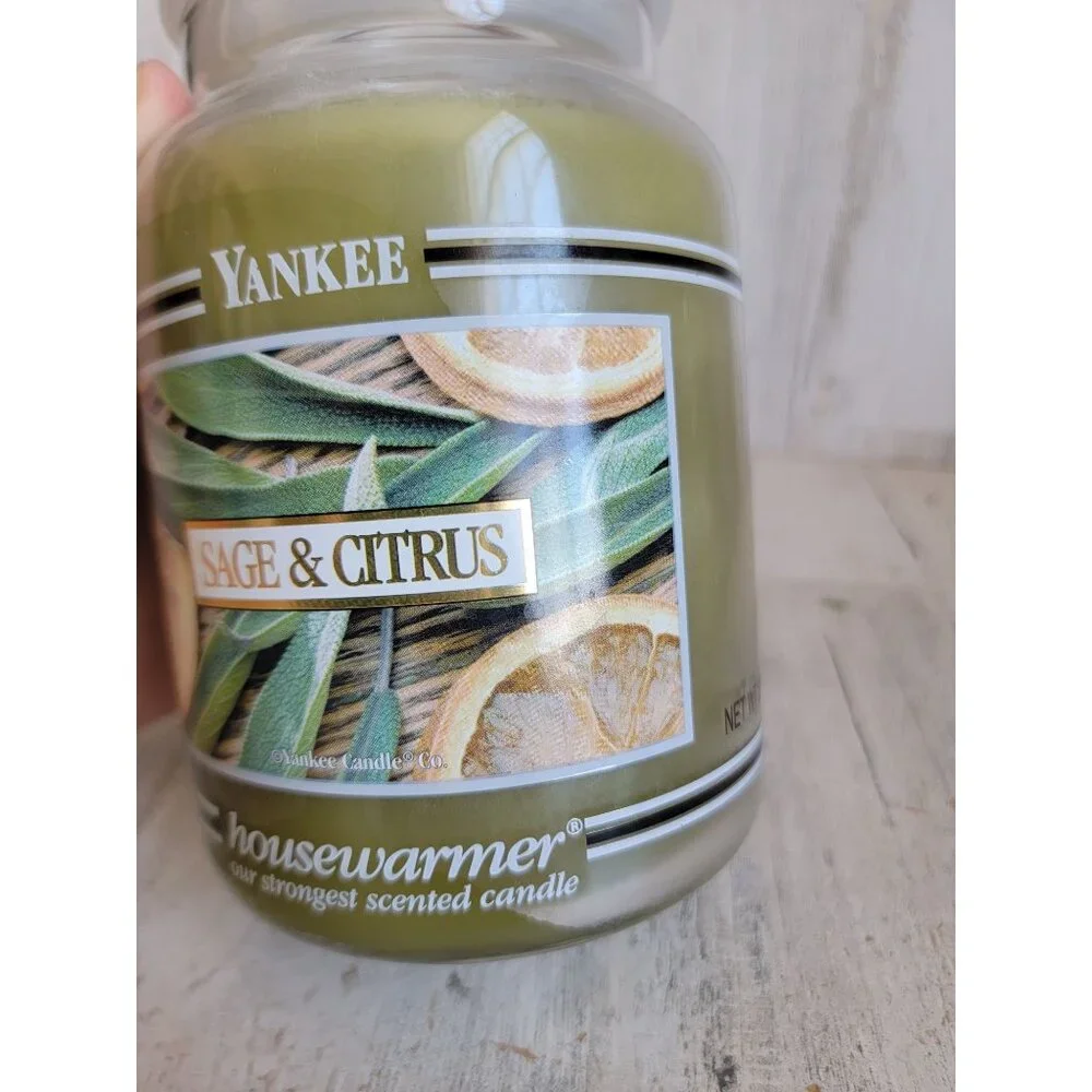 Yankee candle sage citrus house warmer‎ Xmas home decor
